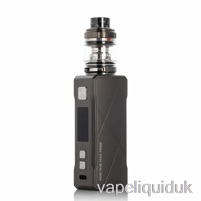 FreeMaX MAXUS 100W Starter Kit Gunmetal Vape Liquid